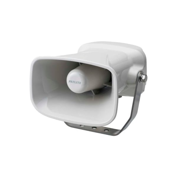 Patlite Usa Corporation Patlite Smart Alert Horn, 32 Pre-Programmed, Off White, DC12V to DC24V EHS-M1TE - main